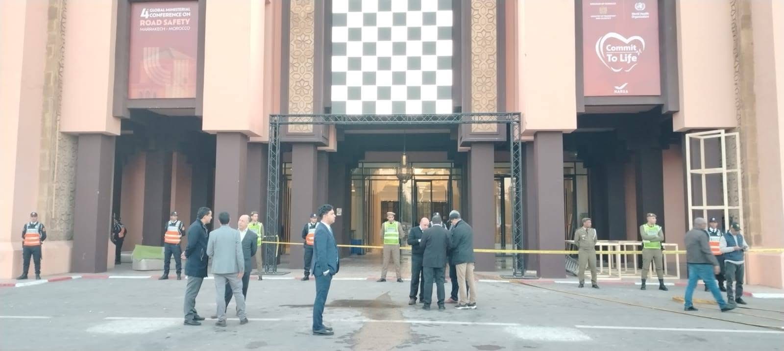 أياما قبل احتضانه حدثا دوليا .. قتـ ـيلان و ثلاثة جـ ـرحى في حريق بقصر المؤتمرات بمراكش