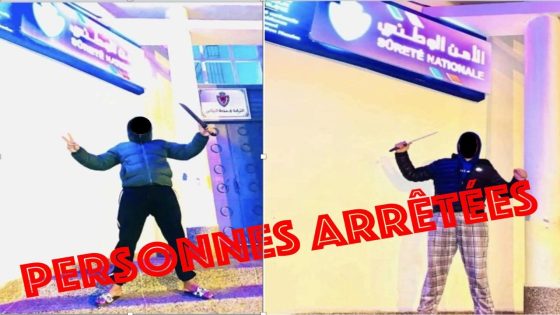 توقيف شخصين أشهروا سيـ ـوفهم أمام دائرة للشرطة